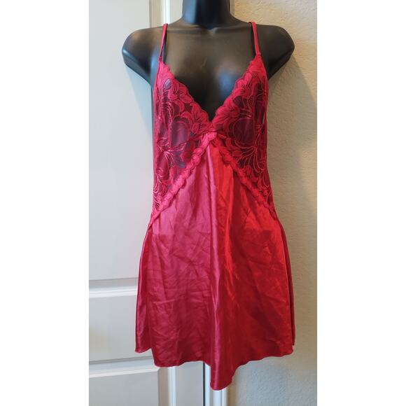 NWT Avoidlove Red sexy babydoll dress set Size M - Picture 1 of 10